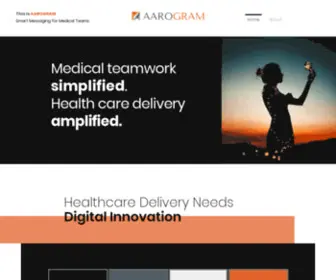 AArogram.com(Smart Messaging for Medical Teams) Screenshot