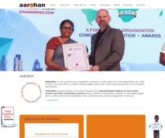 AArohanngo.org(AAROHAN NGO) Screenshot