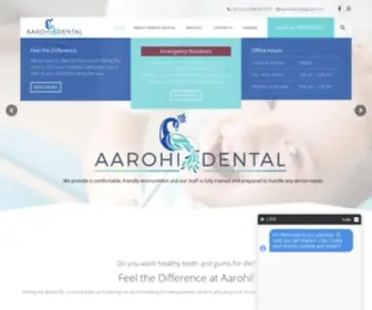 AArohidental.com(New Bedford Dentist) Screenshot