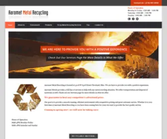 AArometmetalrecycling.com(Metal Recycling Center in cleveland) Screenshot