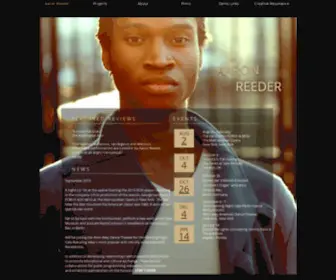 AAron-Reeder.com(Aaron Reeder) Screenshot