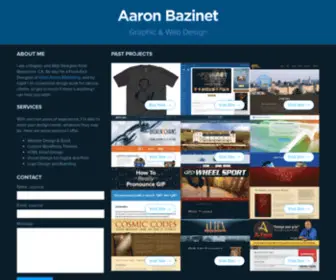 AAronbazinet.com(Aaron Bazinet) Screenshot