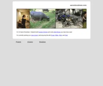 AAronboodman.com(Aaron Boodman) Screenshot