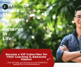 AAronchenonline.com(Generate Internet Income With Aaron Chen) Screenshot