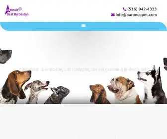 AAroncopet.com(Dog Grooming Brushes & Rakes) Screenshot