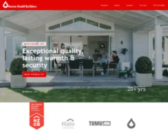 AArondoddbuilders.co.nz(Aaron Dodd Builders) Screenshot