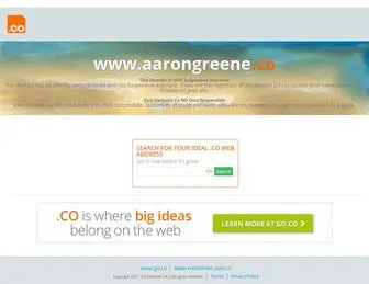 AArongreene.co(AArongreene) Screenshot