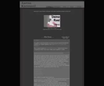 AAronkoressel.com(Aaron Koressel) Screenshot