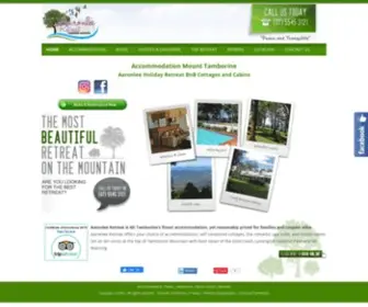 AAronleeretreat.com.au(Aaronlee Retreat) Screenshot