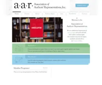 AAronline.org(Association of American Literary Agents) Screenshot