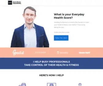 AAronmorton.co(Personal Trainer in Cardiff) Screenshot