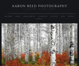 AAronreedphotography.com(Luxury Fine Art Prints For Sale) Screenshot