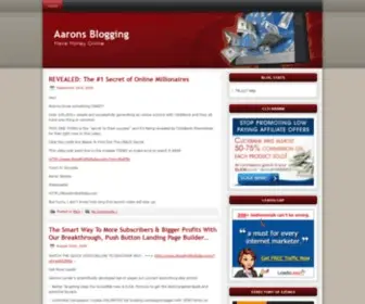 AAronsblogging.com(Aarons Blogging) Screenshot