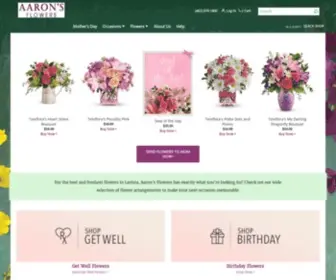 AAronsflowers.net(Lavista Florist) Screenshot