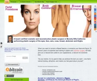 AAronstonemd.com(Aaron Stone MD Board certified cosmetic and reconstructive plastic surgeon) Screenshot