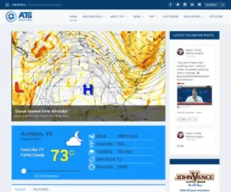 AArontuttleweather.com(ATs Weather) Screenshot