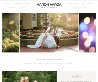 AAronvargaphotography.com(Top Pittsburgh wedding photographer) Screenshot