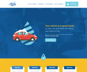 AAronwash.ca(Your vehicle) Screenshot