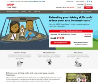 AArpdriversafety.org(AARP's online Smart Driver course) Screenshot
