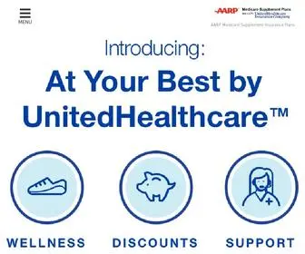 AArpmedicaresupplement.com(AARP® Medicare Supplement Insurance by United Healthcare) Screenshot
