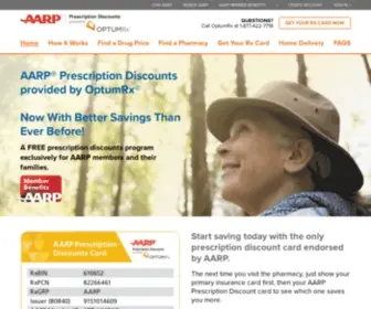 AArppharmacy.com(AARP Prescription Discounts) Screenshot