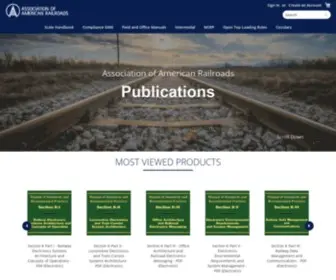 AArpublications.com(Association of American Railroads Publications) Screenshot