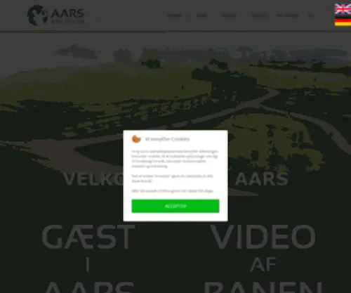 AArsgolfklub.dk(Aars Golfklub) Screenshot