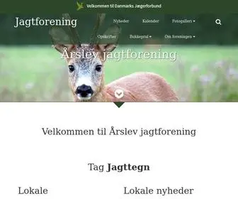 AArslevJagtforening.dk(Hjem :: Årslev jagtforening) Screenshot