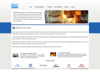 AArtisteelsltd.com(Aarti Steels Limited) Screenshot