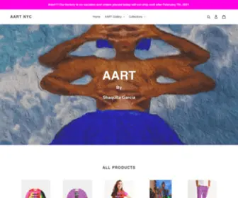 AArtnyc.com(AART NYC) Screenshot