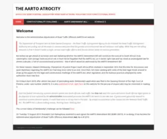 AArto.co.za(While you were sleeping) Screenshot