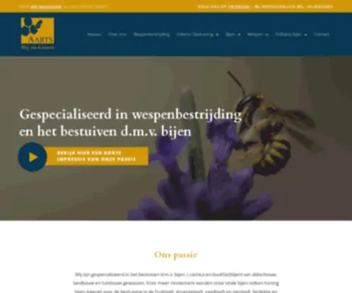 AArtsbijengroen.nl(Aarts Bij en Groen) Screenshot
