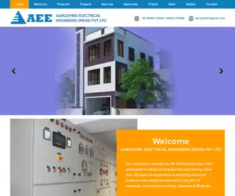 AArudhraelectrical.com(Aarudhra Electrical Engineers) Screenshot