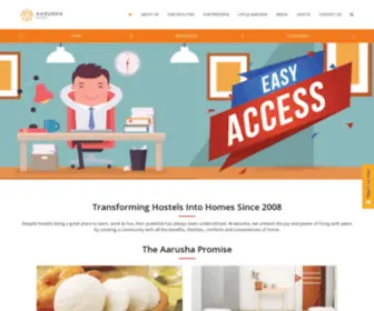 AArusha.com(Aarusha Homes) Screenshot