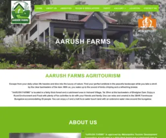 AArushfarms.in(Aarush Farms) Screenshot