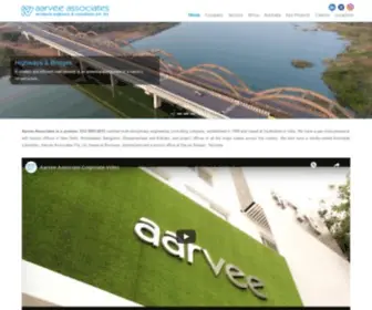 AArvee.net(Aarvee Associates) Screenshot