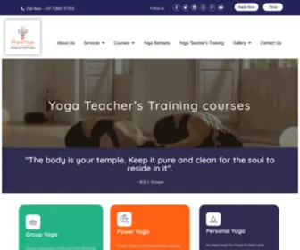 AAryayoga.org(Aarya Yoga) Screenshot