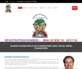 AAsarefoundationsurya.org(Best NGO in Bangalore) Screenshot