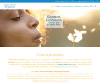 AAsclex.com(Allergy, Asthma & Sinus Center) Screenshot