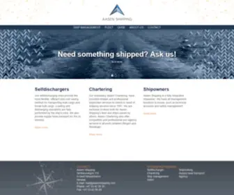 AAsenchar.com(Aasen Shipping & Aasen Chartering) Screenshot