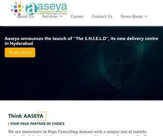 AAseya.com(Aaseya a YASH Technologies Company) Screenshot
