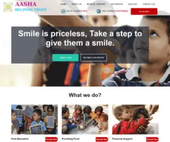 AAshahelpingtrust.org(Aasha Helping Trust) Screenshot