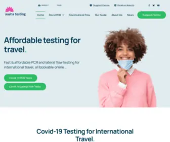 AAshatesting.co.uk(Aasha Testing) Screenshot
