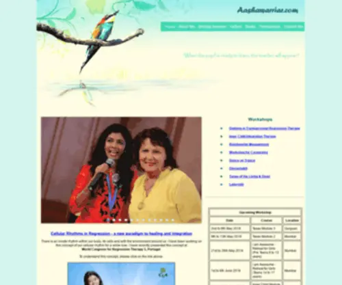 AAshawarriar.com(THE WORLD OF ASHA WARRIAR) Screenshot