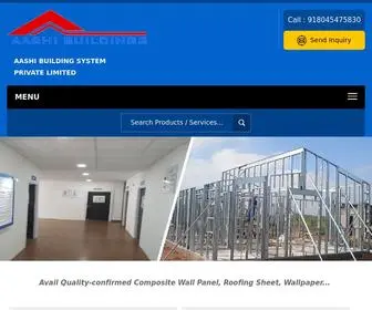 AAshibuildings.com(AASHI BUILDING SYSTEM PRIVATE LIMITED) Screenshot