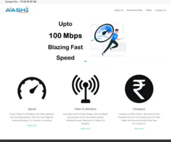 AAshiweb.in(Introducing The World of Fast Internet) Screenshot