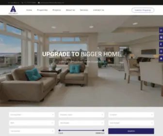 AAshrayrealty.com(Aashray Realty) Screenshot