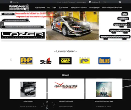 AAskov-Motorsport.dk(Gunnar Aaskov Motorsport) Screenshot
