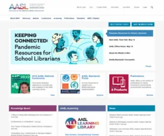 AASL.org(American Association of School Librarians (AASL)) Screenshot