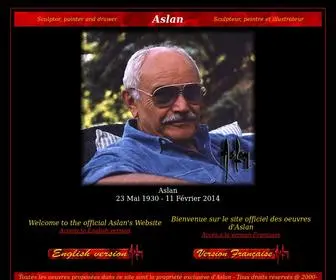 AAslan.com(Le site Officiel d'Aslan) Screenshot